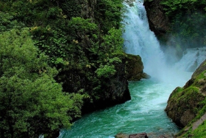 ティラナ発：ホワイトドリンの滝、ジップライン、洞窟ツアーをご案内いたします