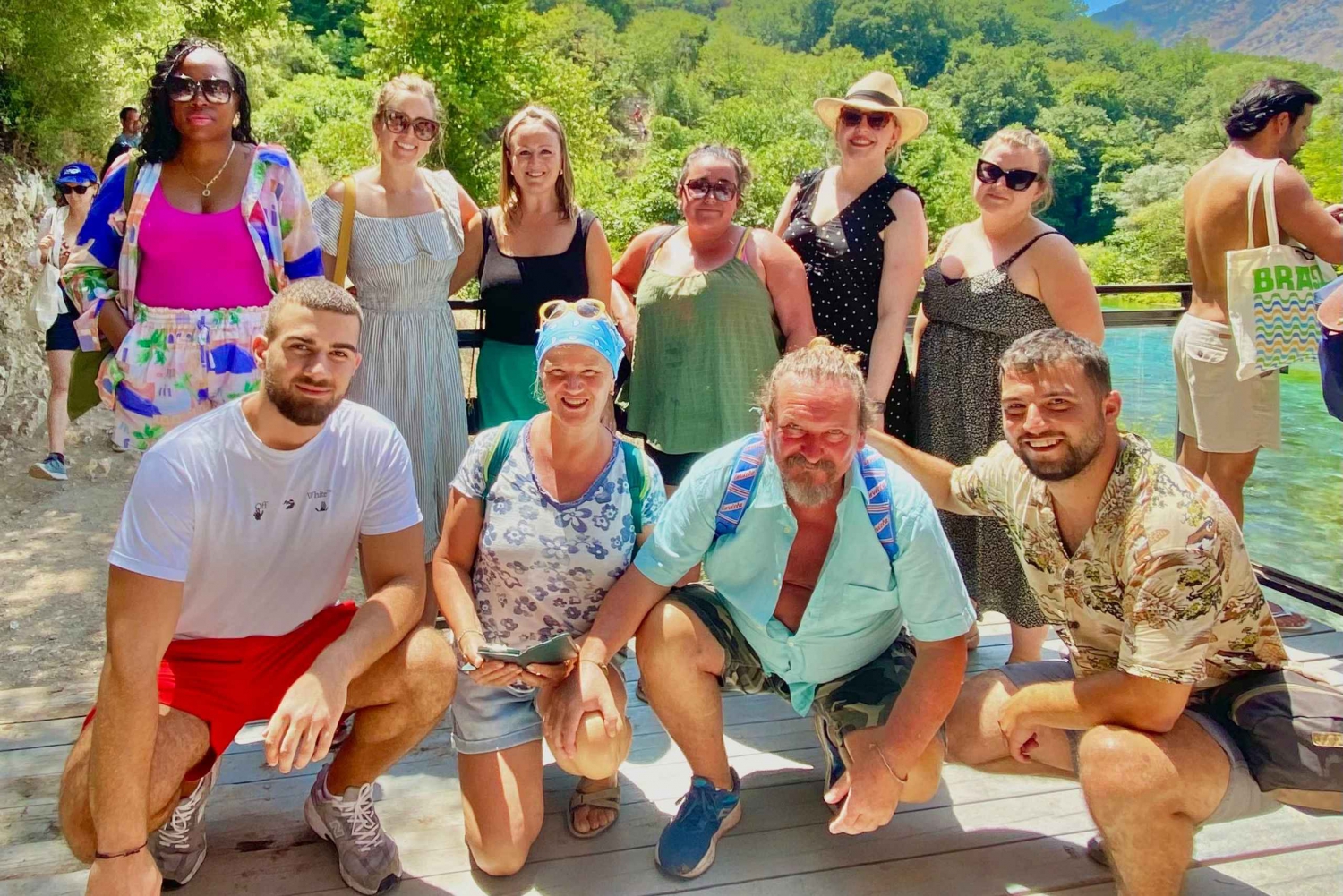 Från Ksamil & Sarande: Blå ögon & Lekursi-slottet SOLNEDG