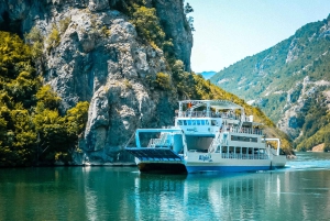 Golem/Durrës: rondvaart op het Komani-meer