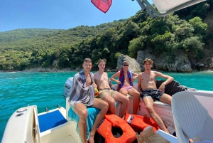 Saranda: rejs łodzią z 6 przystankami + darmowy drink i snorkeling