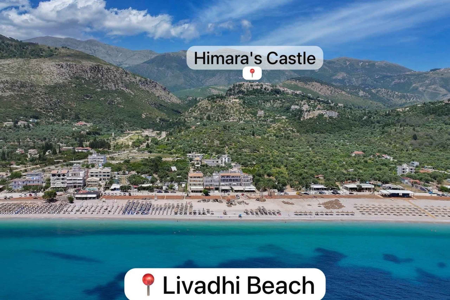 Himara-Küste 3,5-stündige Bootstour in kleiner Gruppe (Nord & Süd)