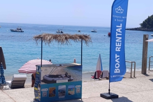 Himarë: båtutleie med snorkelutstyr og opplæring