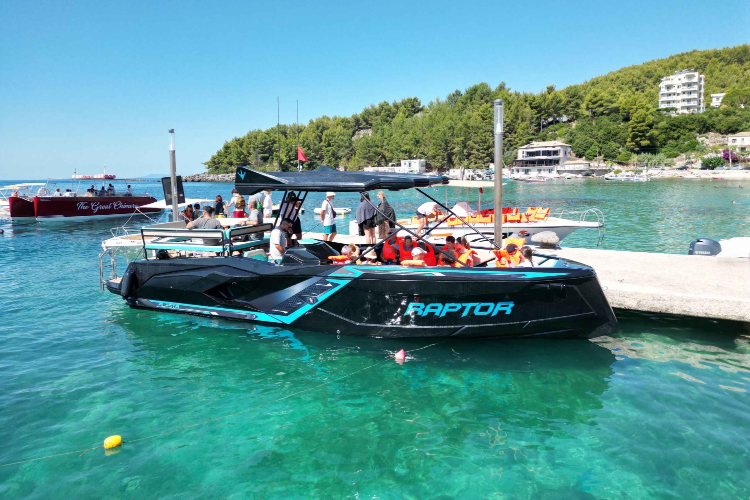 Himare: Spannende Bootstour von Himare zur Gramma Bay