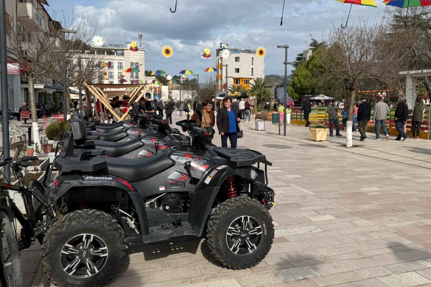 Përmet: Eventyrlig ATV-tur til Benja termiske bade