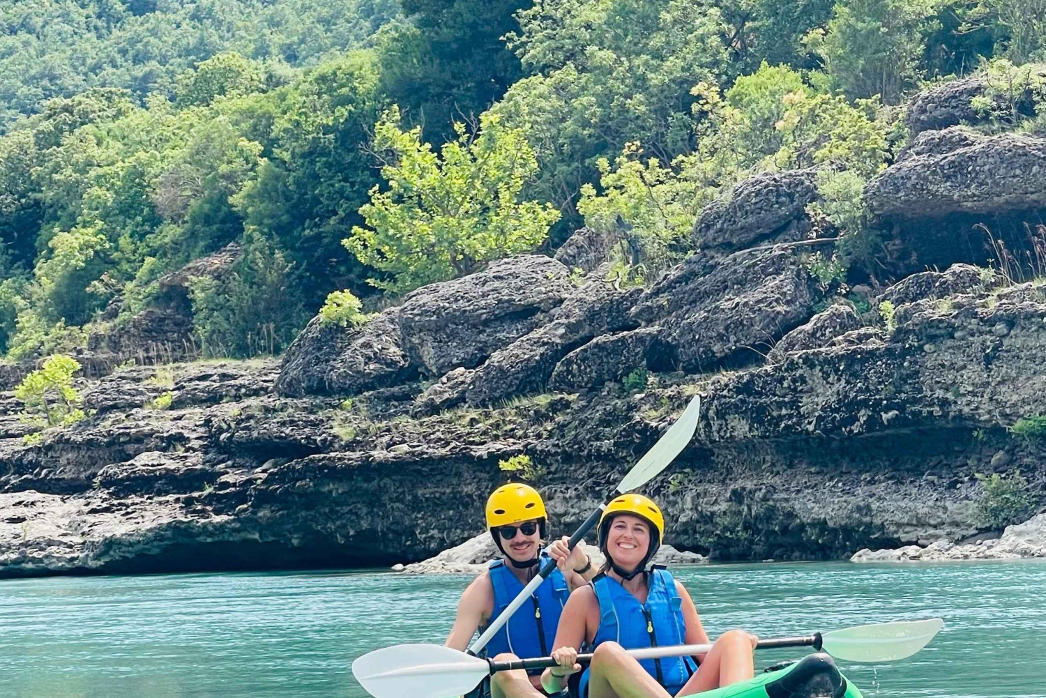 Përmet: Kajakfahren auf dem Fluss Vjosa