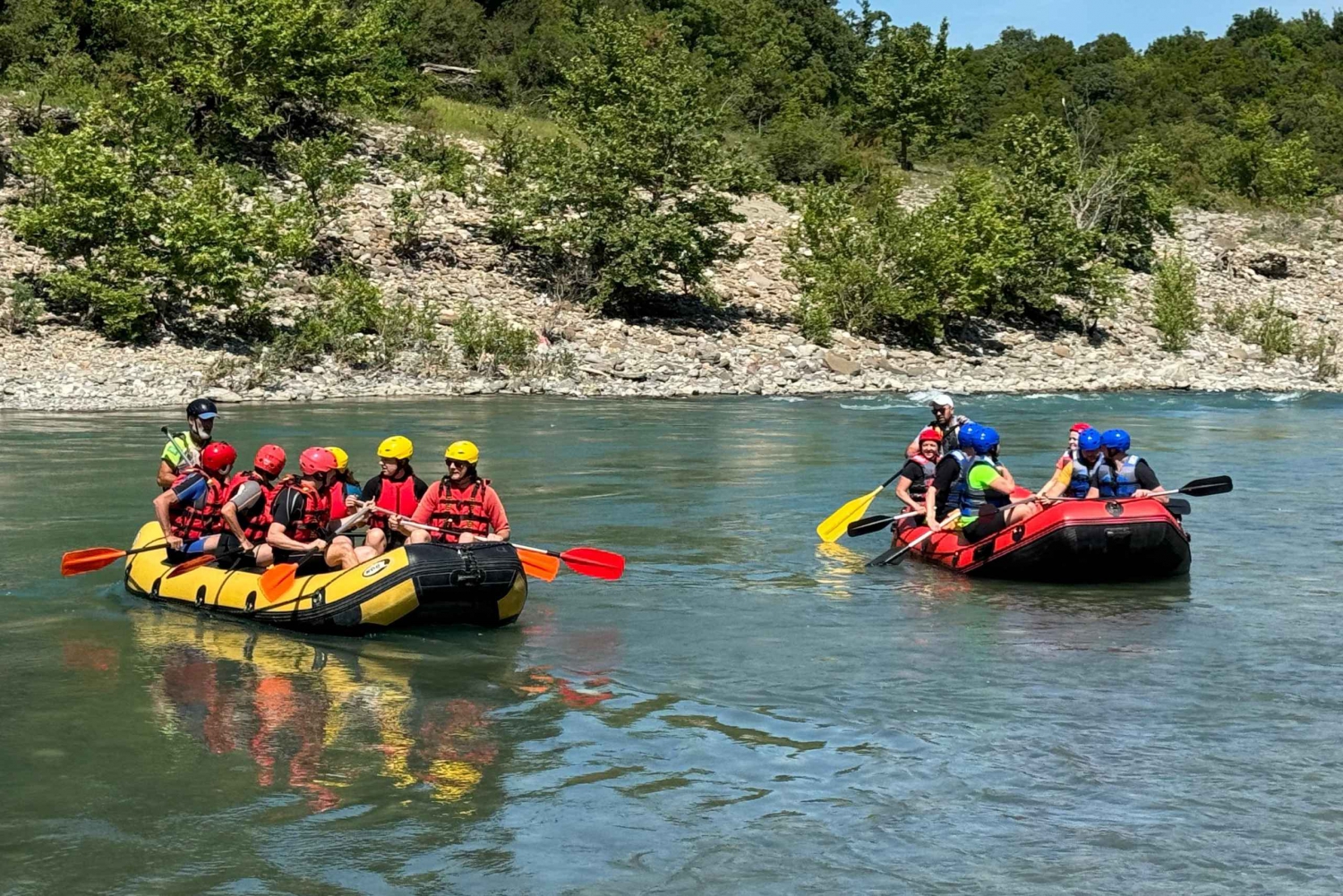 Permet: Tubing/Rafting en el Parque Nacional de Vjosa