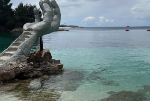 Wycieczka prywatna do Blue Eye, Sarandy i Ksamila z rejsem wycieczkowym