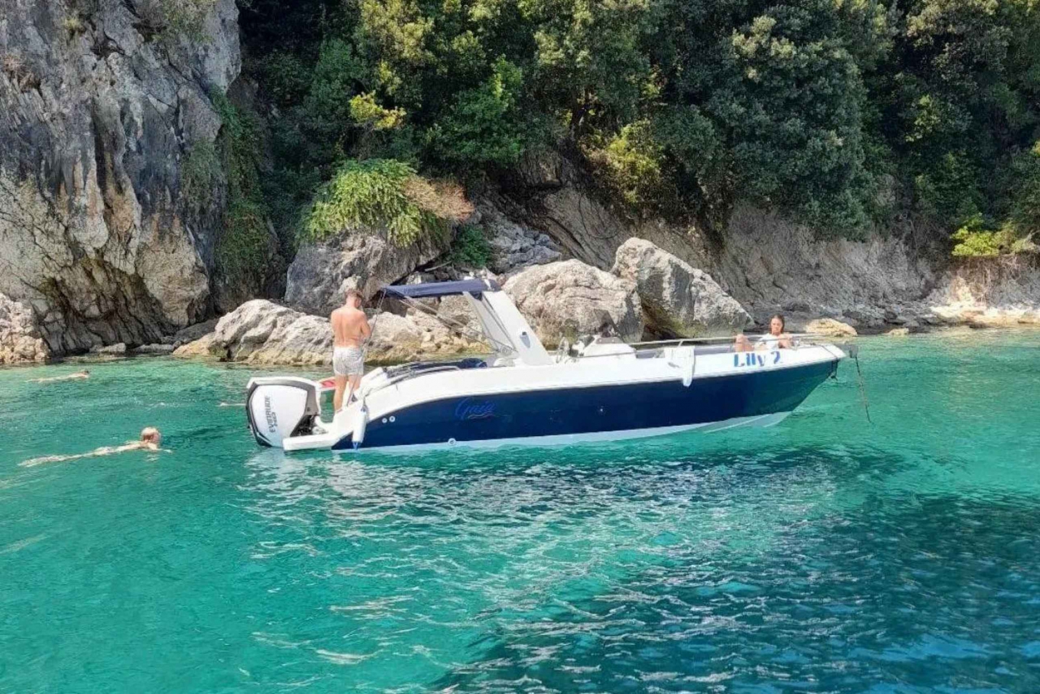 Sarande: Skjult grotte, Gremina, Kakome og Krorez-bådtur