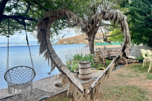 ティラナ発：エルバサン要塞、リン村、オフリド湖ツアー