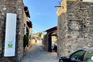 ティラナ発：エルバサン要塞、リン村、オフリド湖ツアー