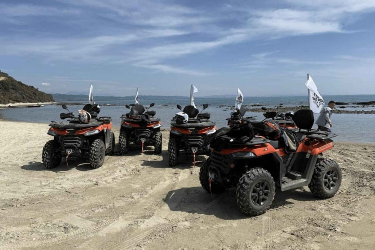 Tirana: Durres en Kaap Rodon ATV Off-Road Tour