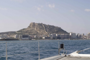 Alicante: Crucero de 3 horas en catamarán por la costa