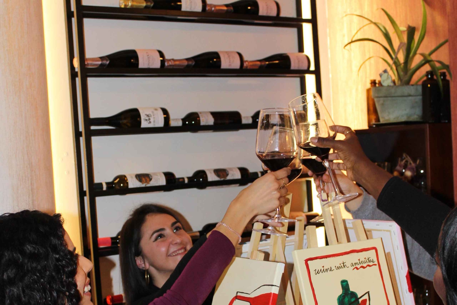 Аликанте: Арт-вечеринка - рисуйте, пейте и веселитесь