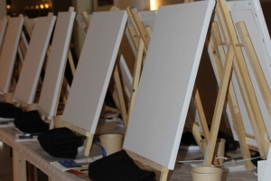 Аликанте: Арт-вечеринка - рисуйте, пейте и веселитесь