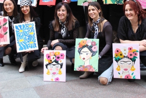 Аликанте: Арт-вечеринка - рисуйте, пейте и веселитесь