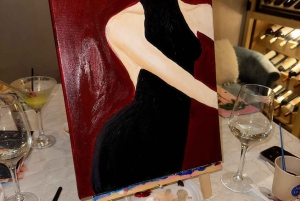 Аликанте: Арт-вечеринка - рисуйте, пейте и веселитесь