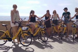 Alicante: Stadsvandring och strandcykeltur