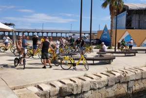Alicante: Stadsvandring och strandcykeltur