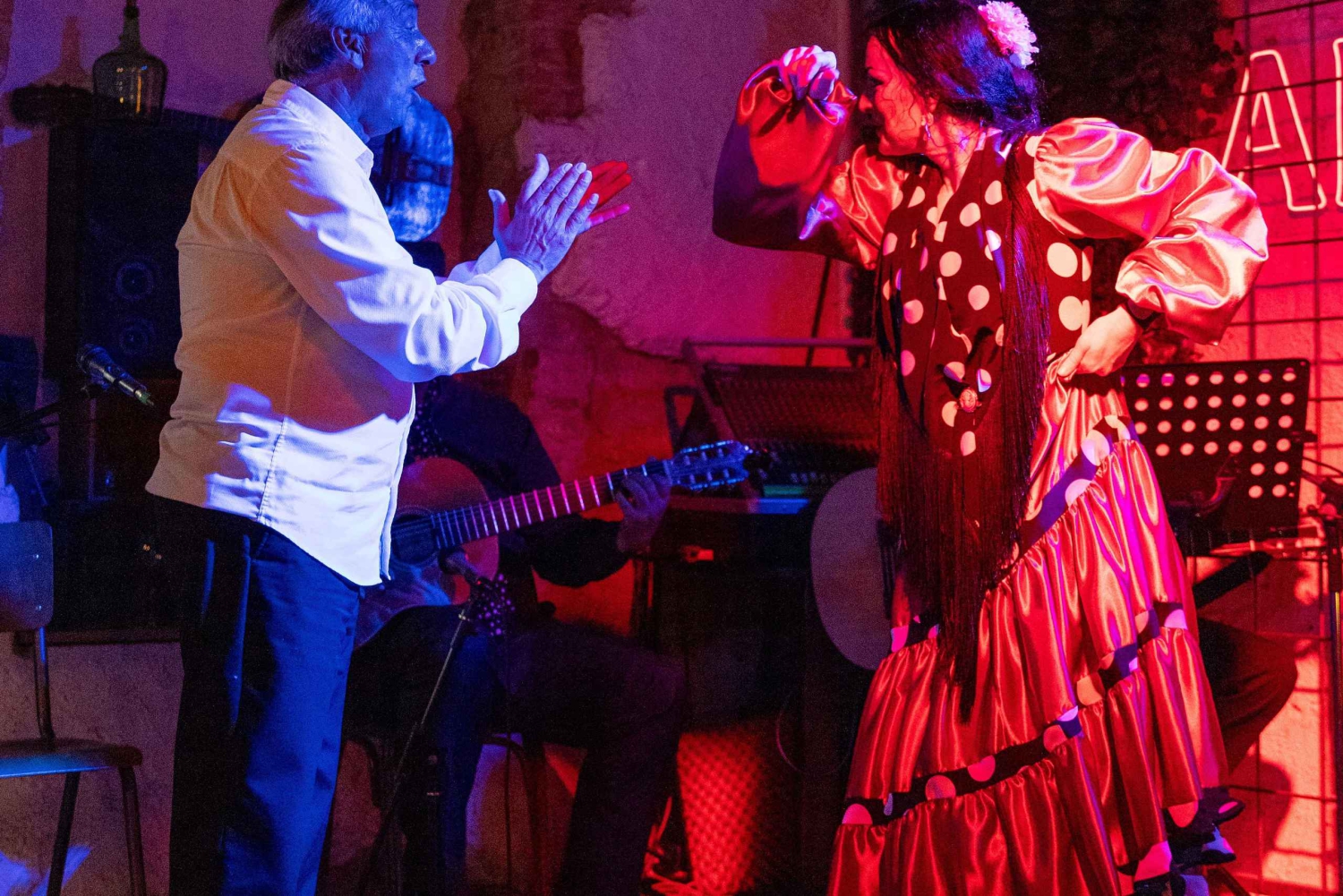 Alicante : spectacle de flamenco fusion et gastronomie au Blacky Bar