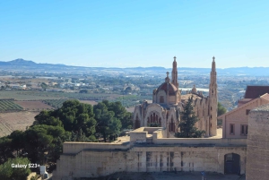 Alicante: Adega antiga com degustações e igreja em estilo Gaudí
