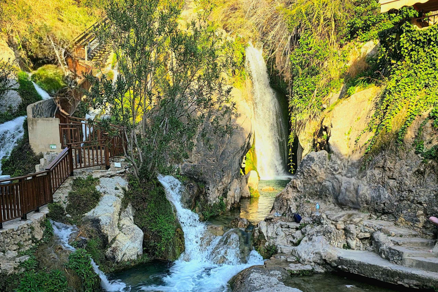 Da Alicante: Visita le cascate di Algar con trasferimento