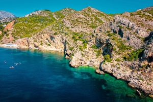 ハベア：カラ タンゴとサン アントニオ自然保護区のカヤック ツアー