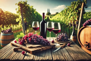 Vinresa med 3 provsmakningar och Castillo La Mola: Liten grupp