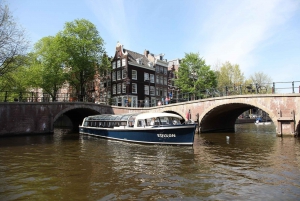 Amsterdam: Stadsrondvaart van 75 minuten met audiogids