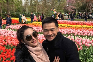 Amsterdam: Keukenhof Tulpenpark en Giethoorn Experience