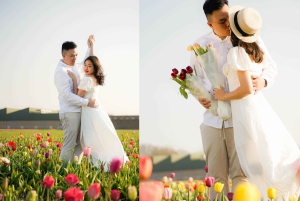 Amsterdam i Zaans Schans: sesja zdjęciowa solo, w parach lub grupowa