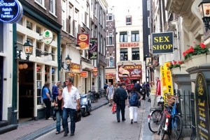 Amsterdam - en rundtur Red Light District och lokal pubtur