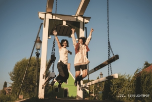 Amsterdam i Zaans Schans: sesja zdjęciowa solo, w parach lub grupowa