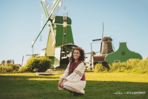 Amsterdam i Zaans Schans: sesja zdjęciowa solo, w parach lub grupowa