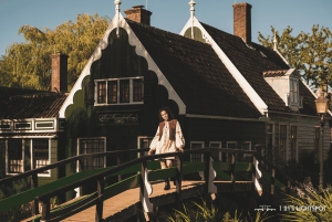 Amsterdam i Zaans Schans: sesja zdjęciowa solo, w parach lub grupowa