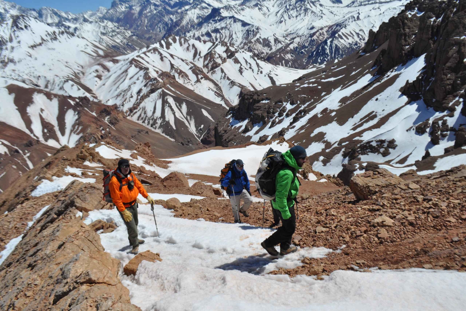 Bestigning av Cerro Penitentes 4300 moh.