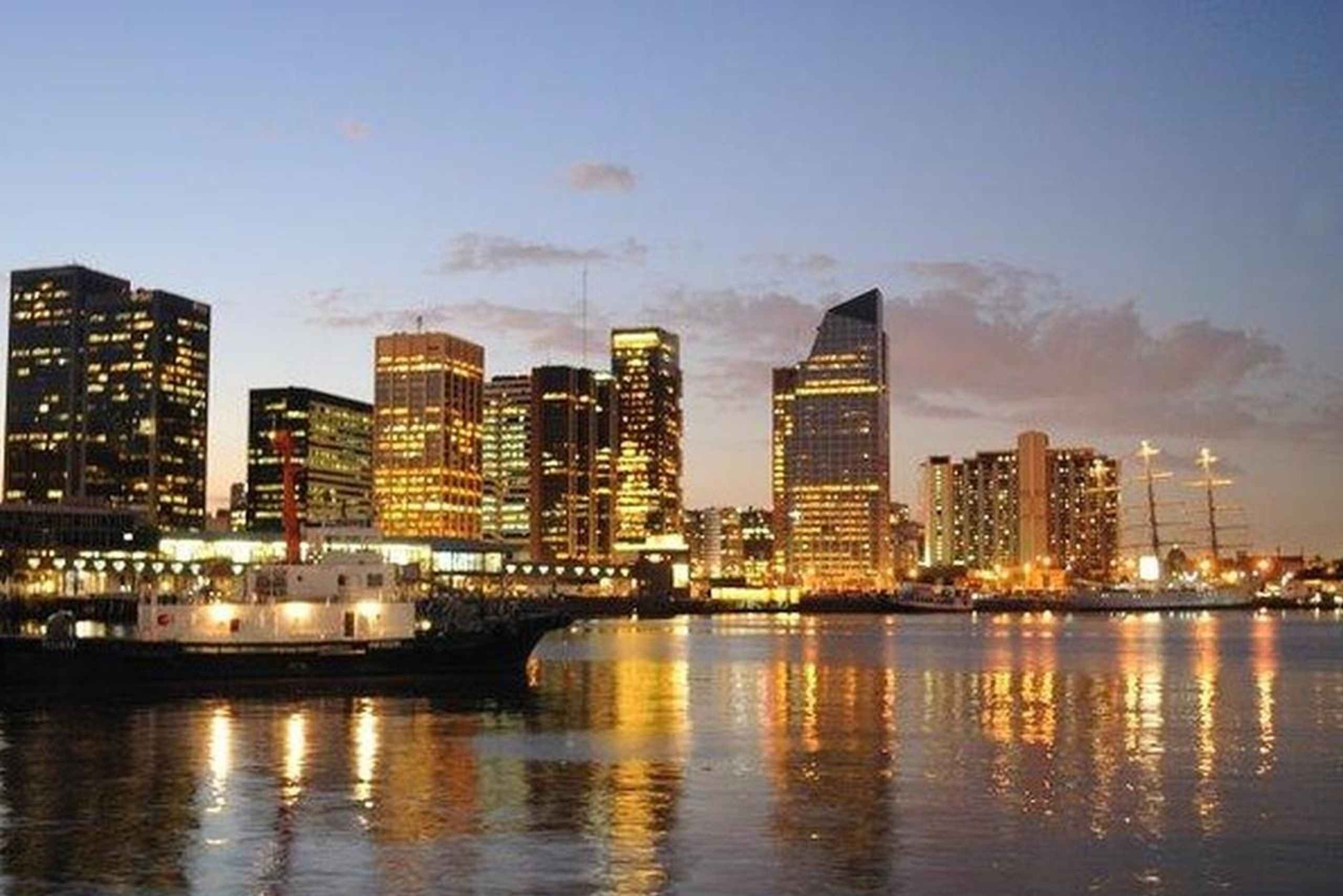 Buenos Aires: Puerto Madero båttur med åpen bar