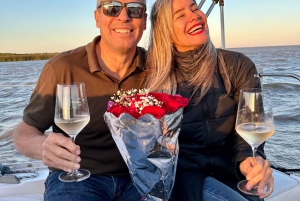 Żeglowanie w Buenos Aires o zachodzie słońca