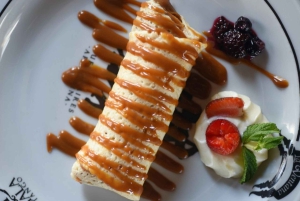 Gala Tango middagsshow med valgfri transport med klassisk buss