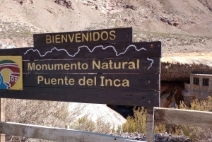 Mendoza: Dagsudflugt til Uspallata, Aconcagua og Puente del Inca