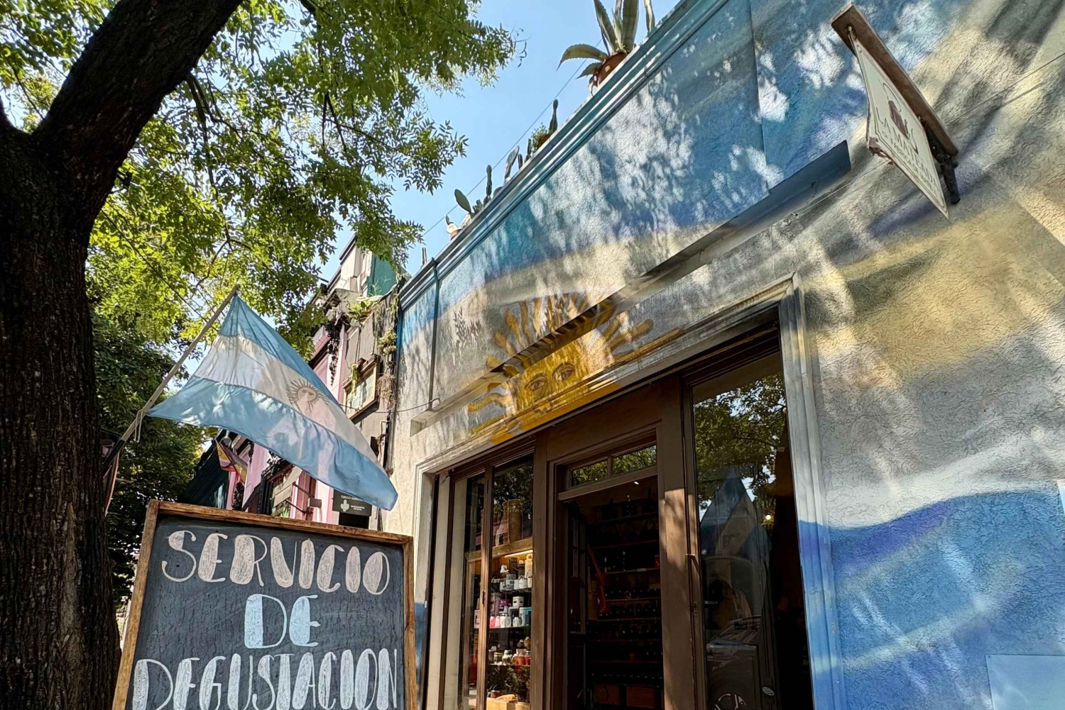 Palermo Soho: Mate-smaking med typiske produkter