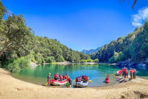 Rafting og ridning i El Manso, med avgang fra Bariloche