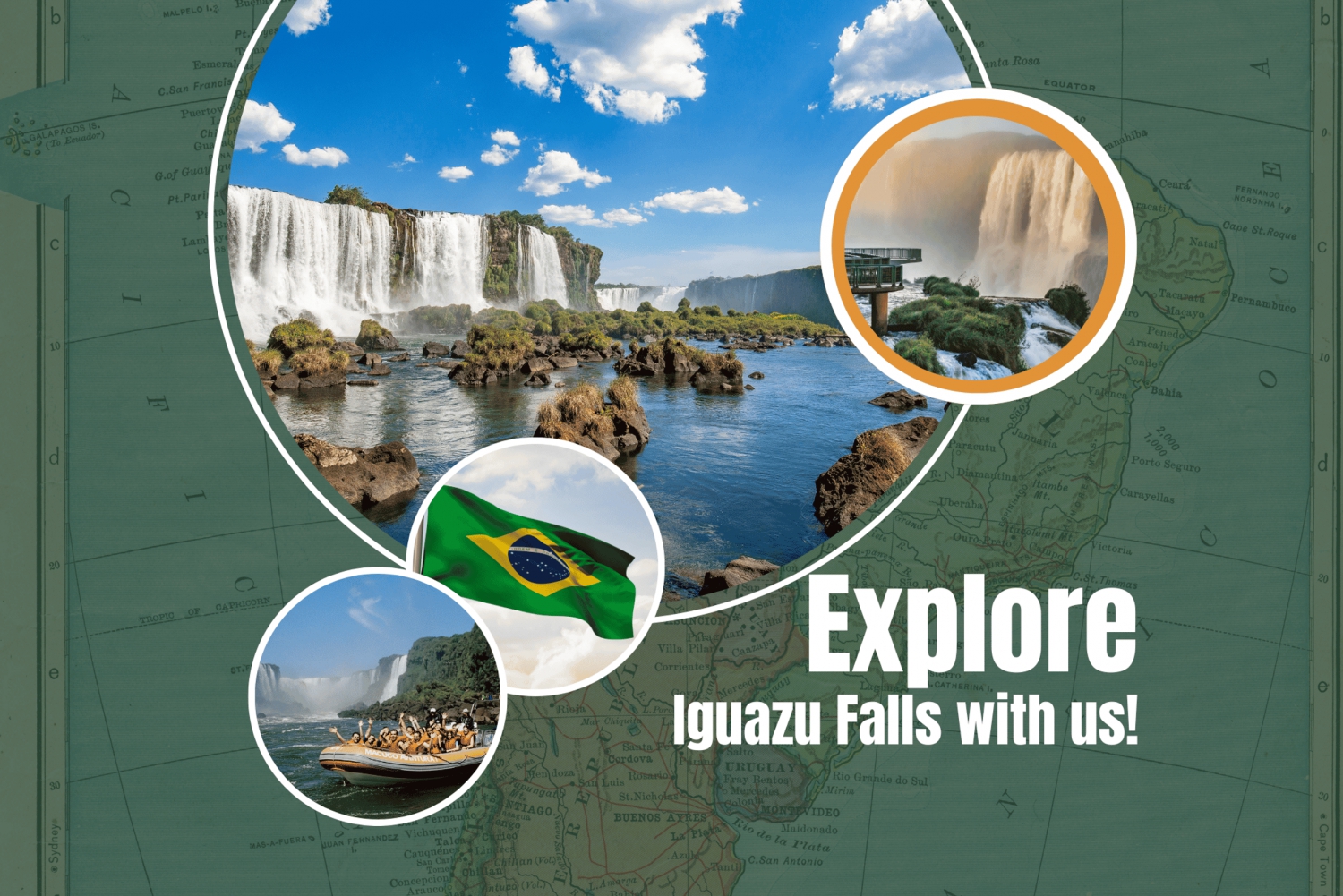 Det beste av Iguazu-fossene (brasiliansk side) - halvdagstur