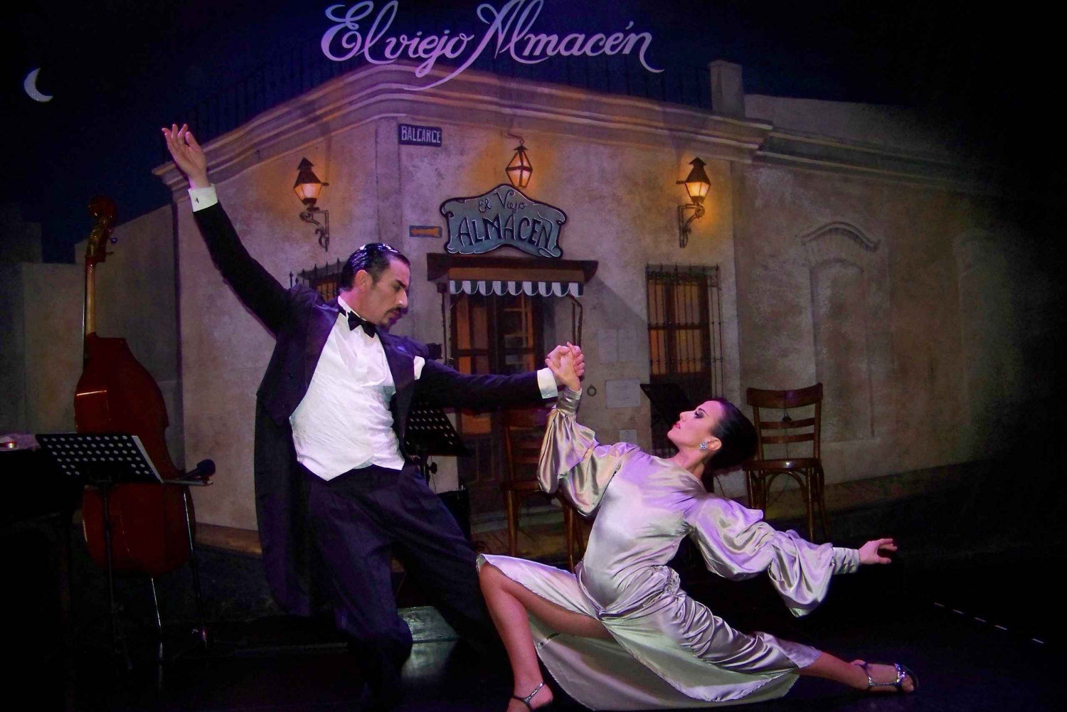 Viejo Almacén: Gourmetmiddag + tangoshow + GRATIS DRINKS