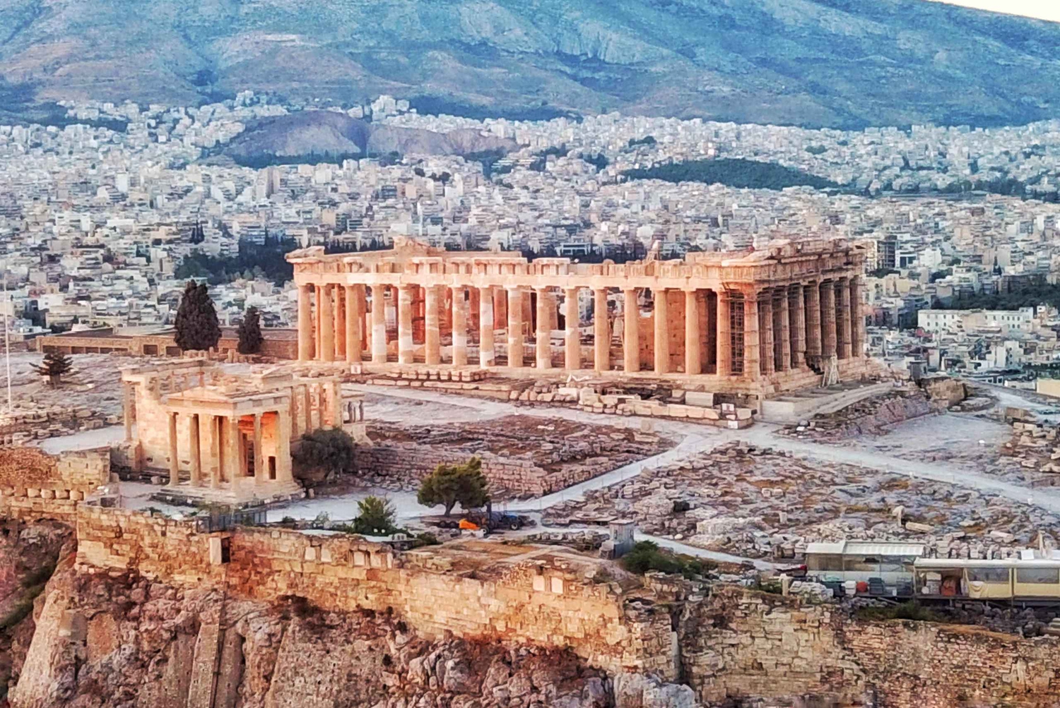 Akropolis-Parthenon Geführter Rundgang mit optionalem Museum
