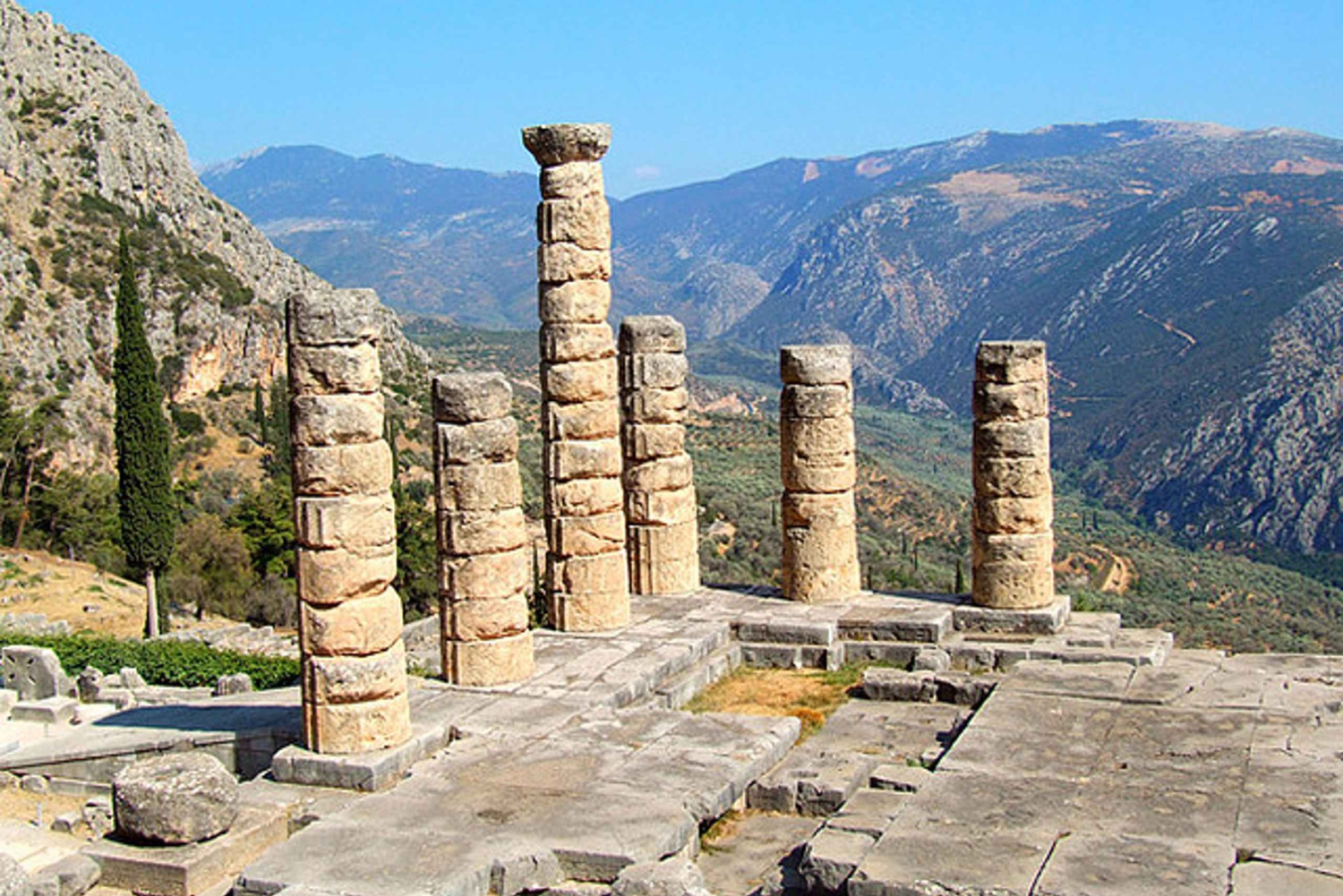 Visite d'une jounée de l'ancienne Delphes au départ d'Athènes
