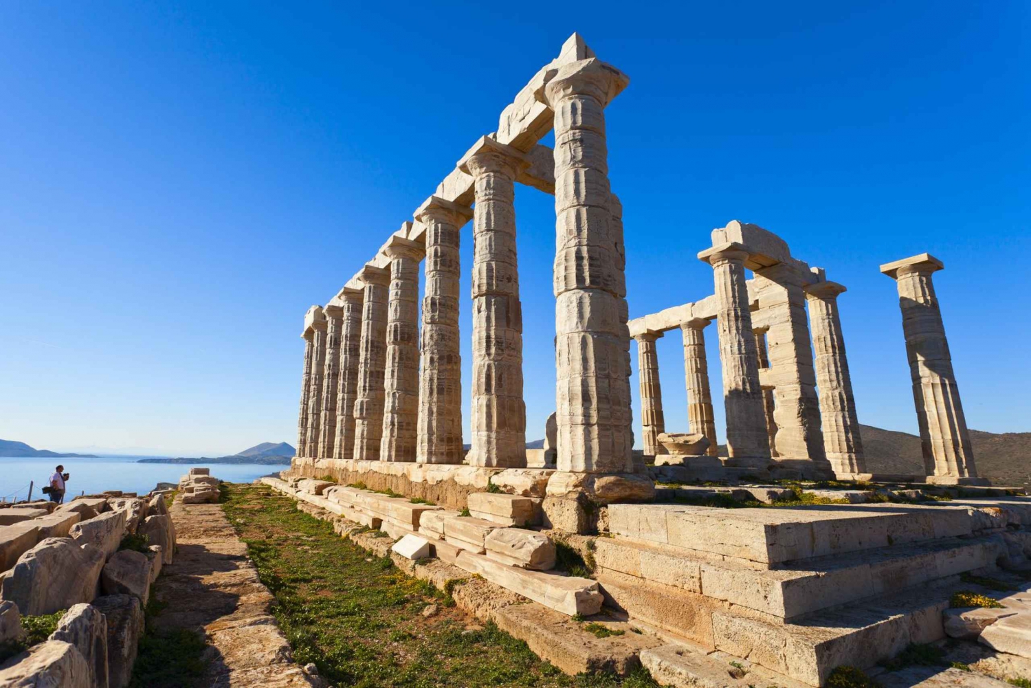 Atenas: Visita vespertina al Cabo Sounion