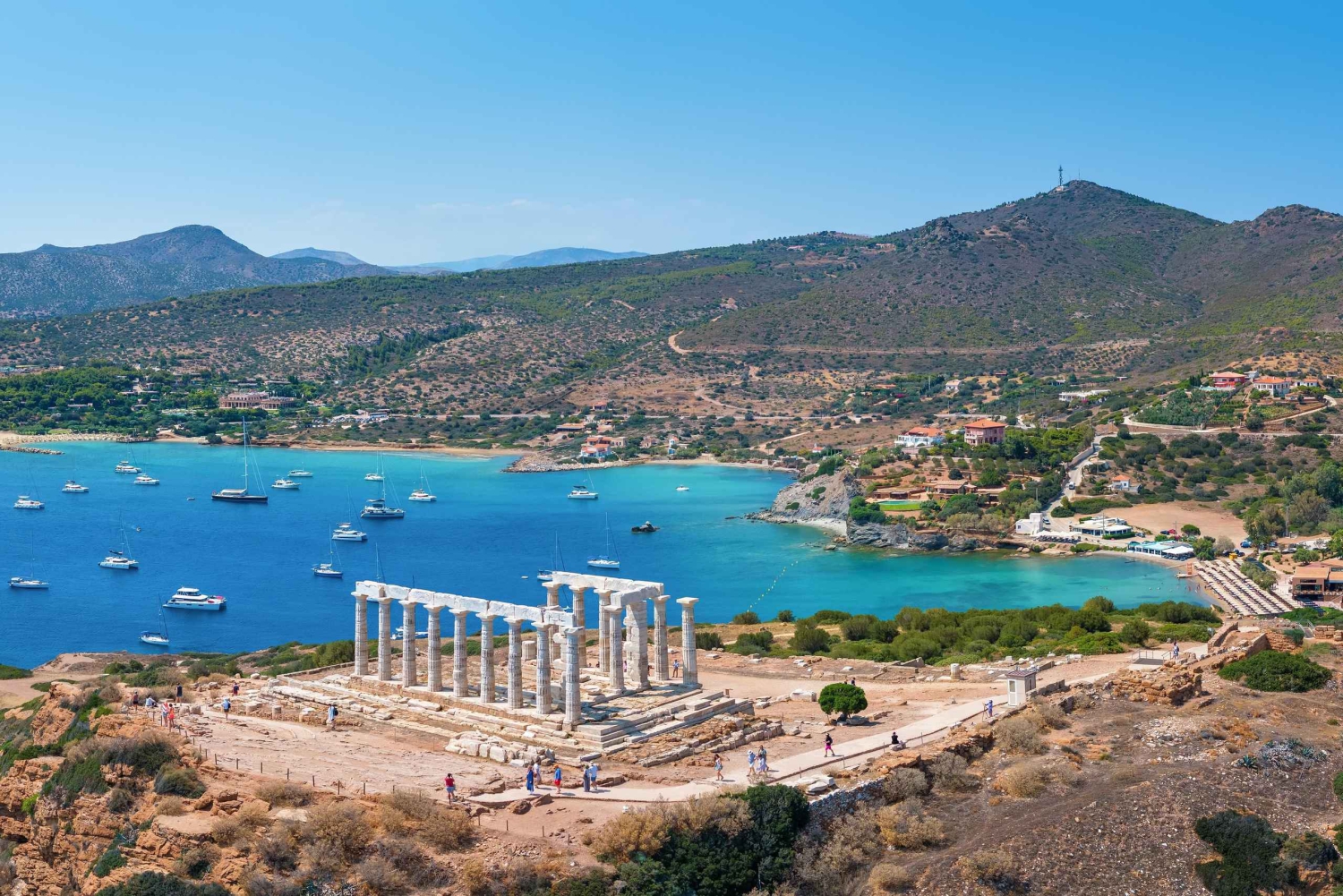 Atene: Tour privato di Capo Sounion e del Lago di Vouliagmeni