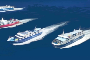 Athens: Ferry Boat Ticket to Aegina Island