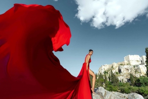 Athènes : Flying Dress Photo © Photoshoot 'Express package' (forfait express)