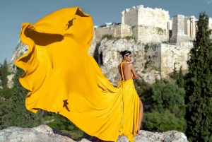 Athènes : Flying Dress Photo © Photoshoot 'Express package' (forfait express)